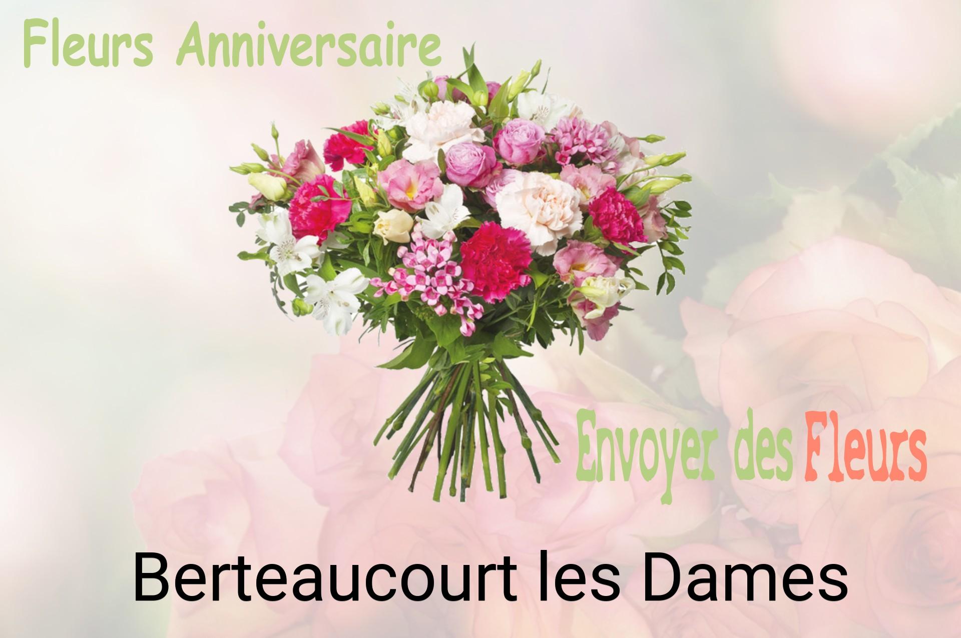 Bouquet de fleurs d’anniversaire livré à Berteaucourt-les-Dames