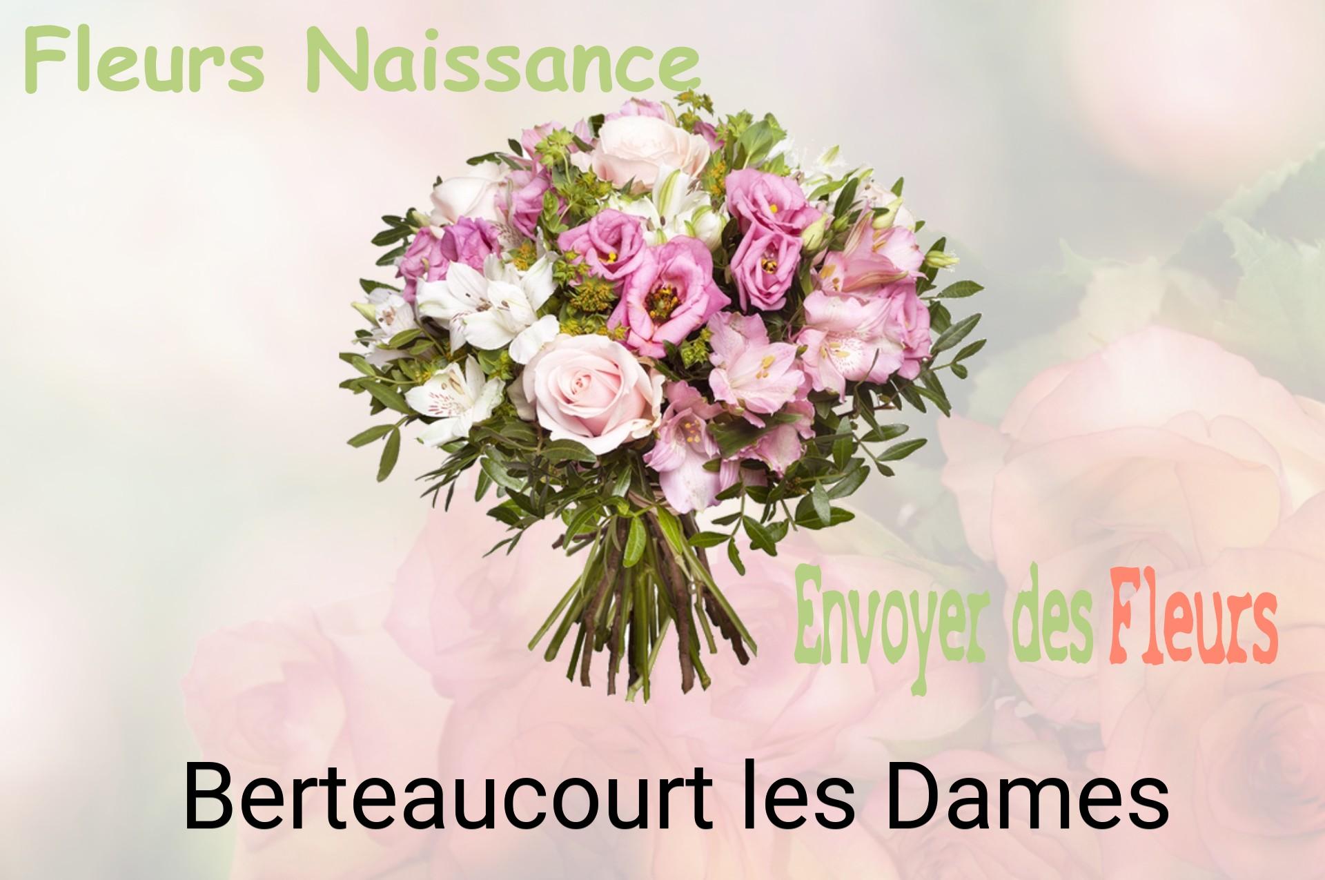 Bouquet de fleurs de naissance livré à Berteaucourt-les-Dames