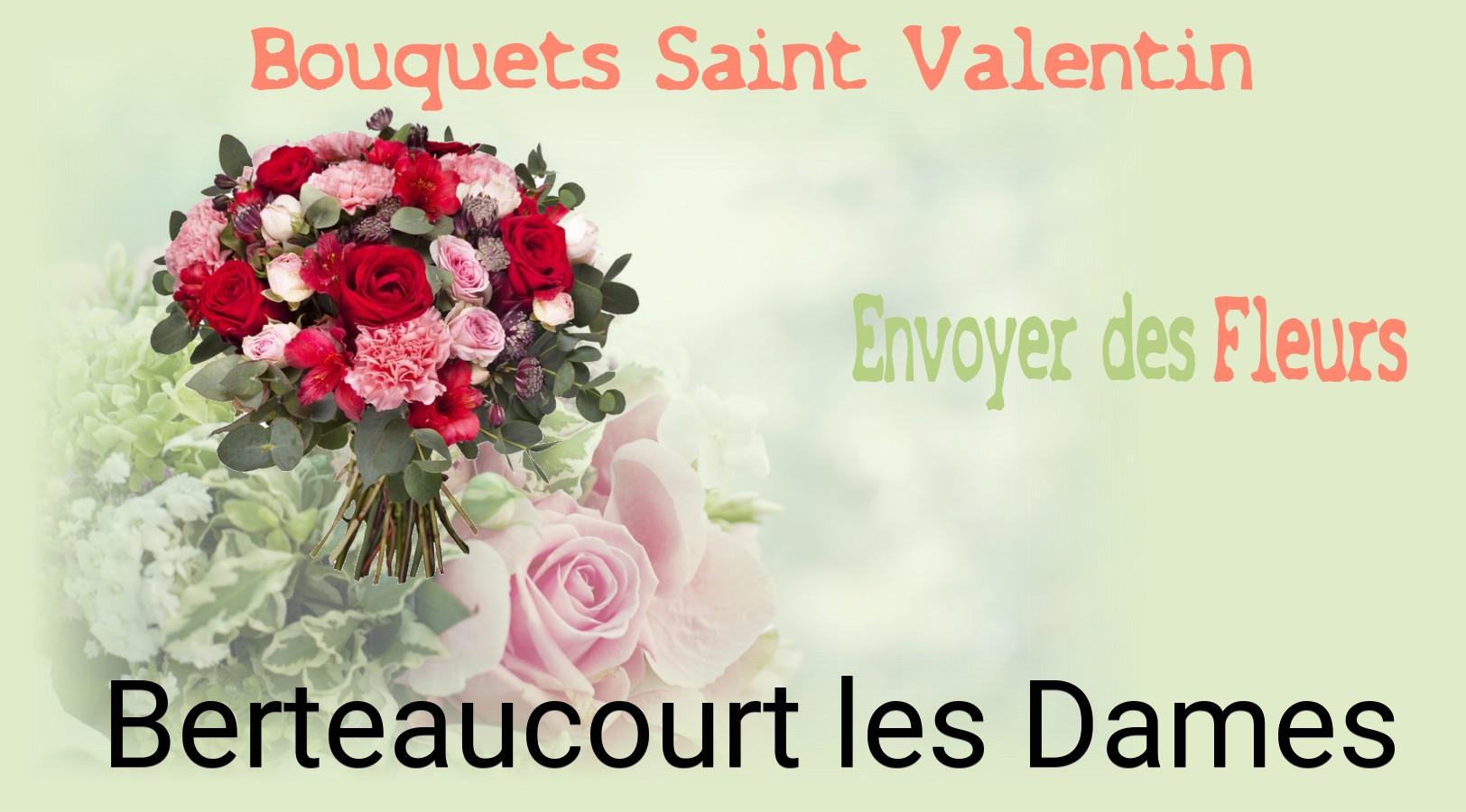 Roses de Saint-Valentin livrées à Berteaucourt-les-Dames
